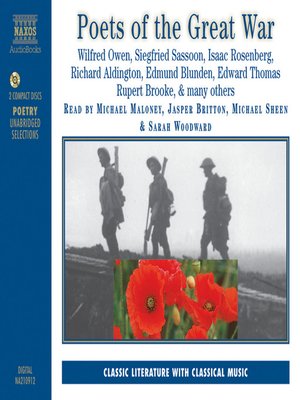 Poets of the Great War - Audiobook